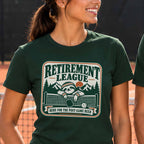 Retirement League "Here for the Post-Game Beer" T-Shirt