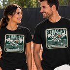 Retirement League "Here for the Post-Game Beer" T-Shirt