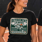 Retirement League "Here for the Post-Game Beer" T-Shirt