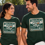 Retirement League "Here for the Post-Game Beer" T-Shirt