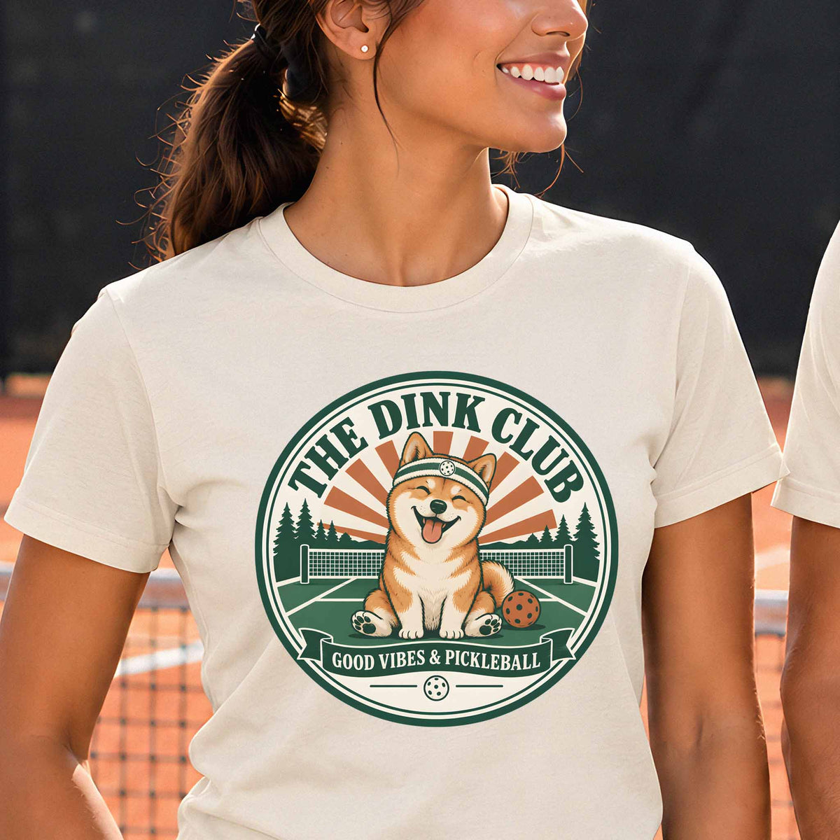 Good Vibes Shiba "The Dink Club" T-Shirt