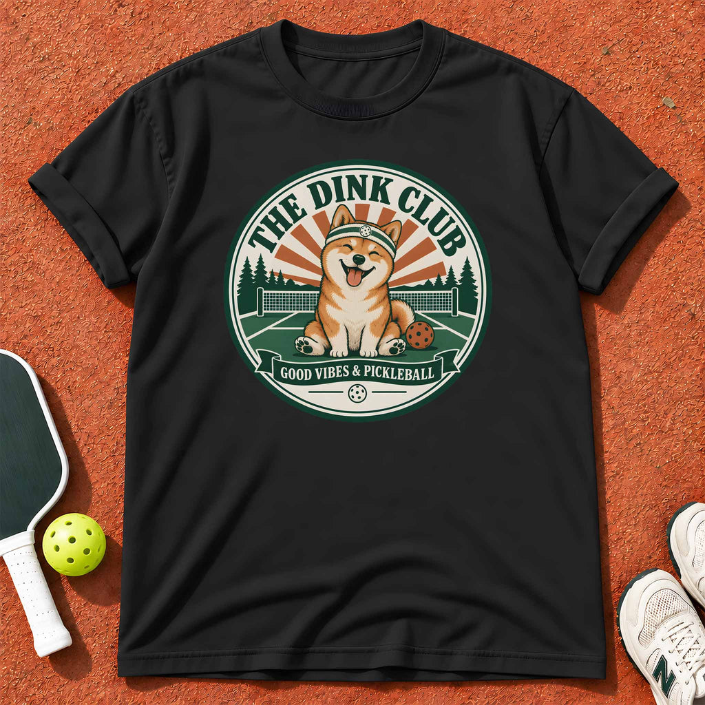 Good Vibes Shiba "The Dink Club" T-Shirt