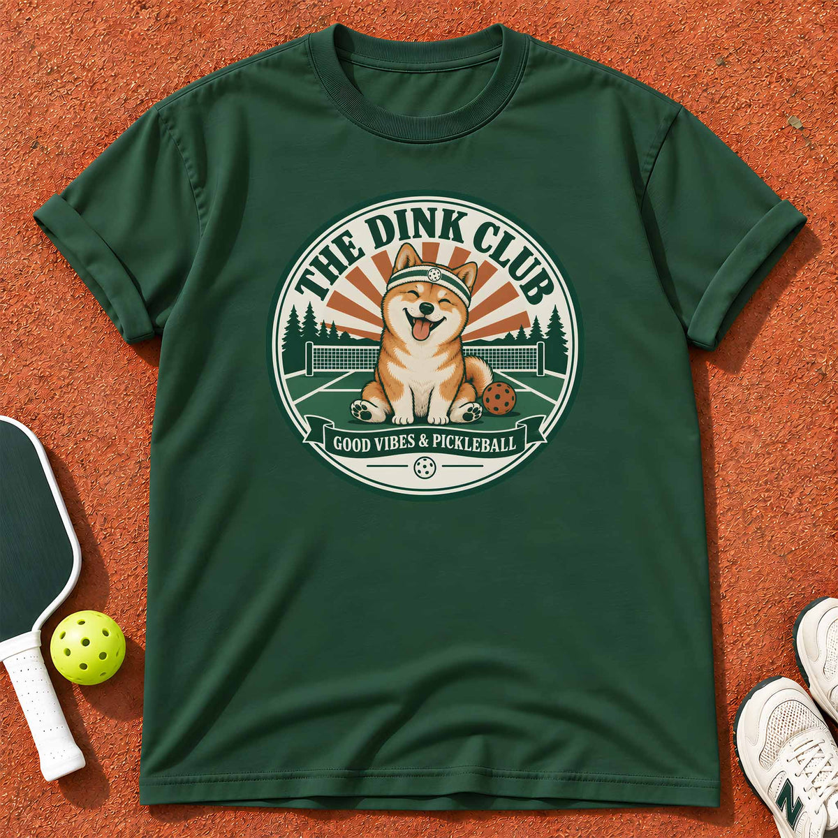 Good Vibes Shiba "The Dink Club" T-Shirt