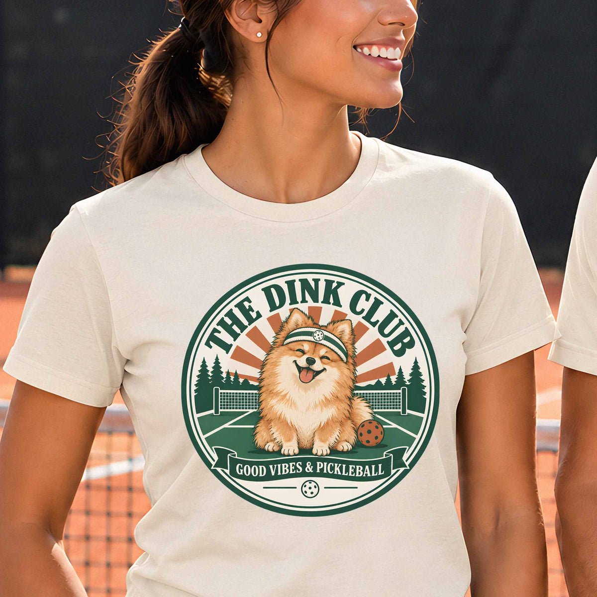 Good Vibes Pomeranian "The Dink Club" T-Shirt