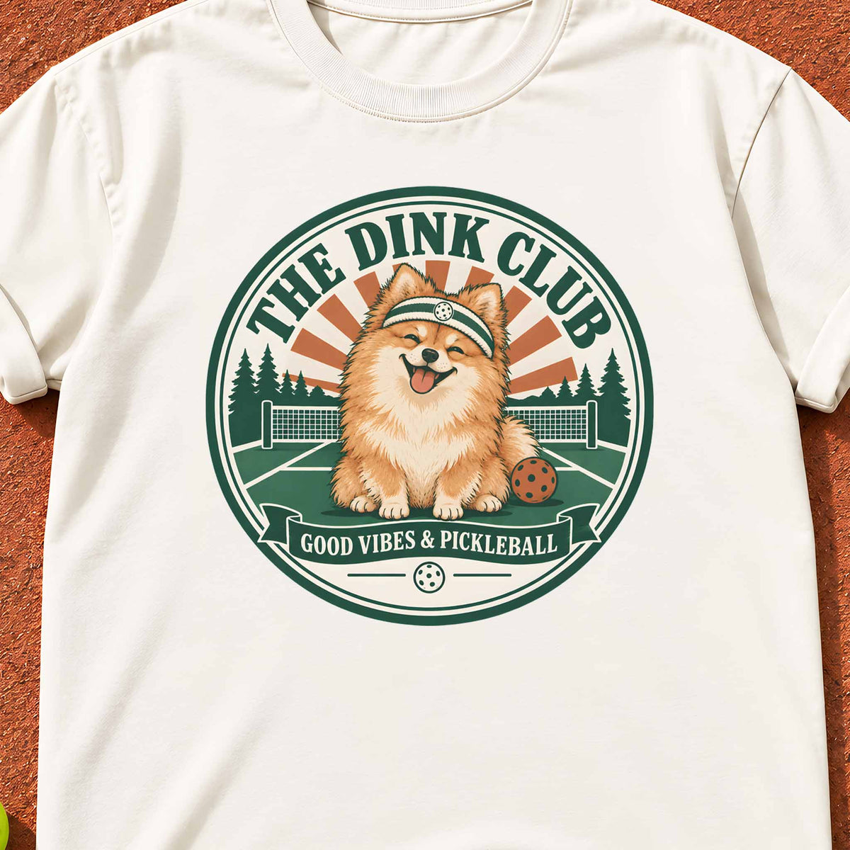 Good Vibes Pomeranian "The Dink Club" T-Shirt