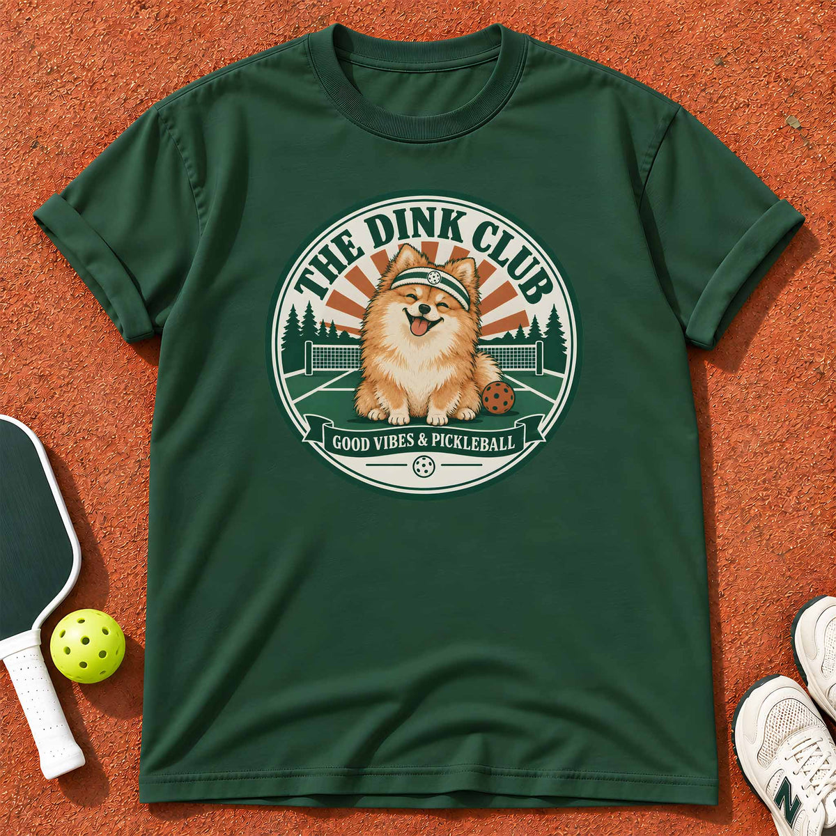 Good Vibes Pomeranian "The Dink Club" T-Shirt