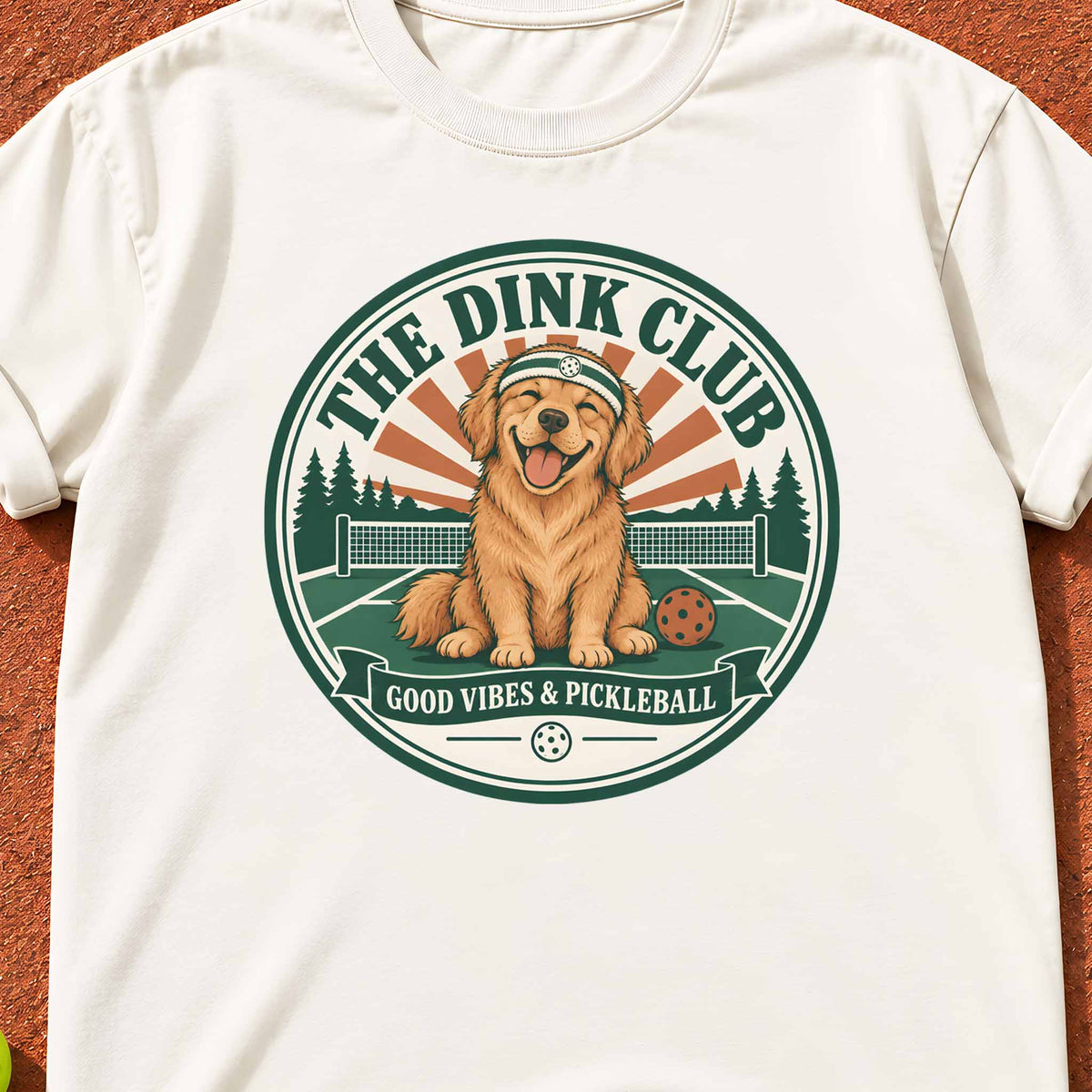 Good Vibes Golden "The Dink Club" T-Shirt