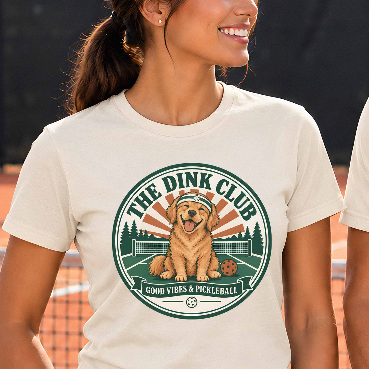 Good Vibes Golden "The Dink Club" T-Shirt