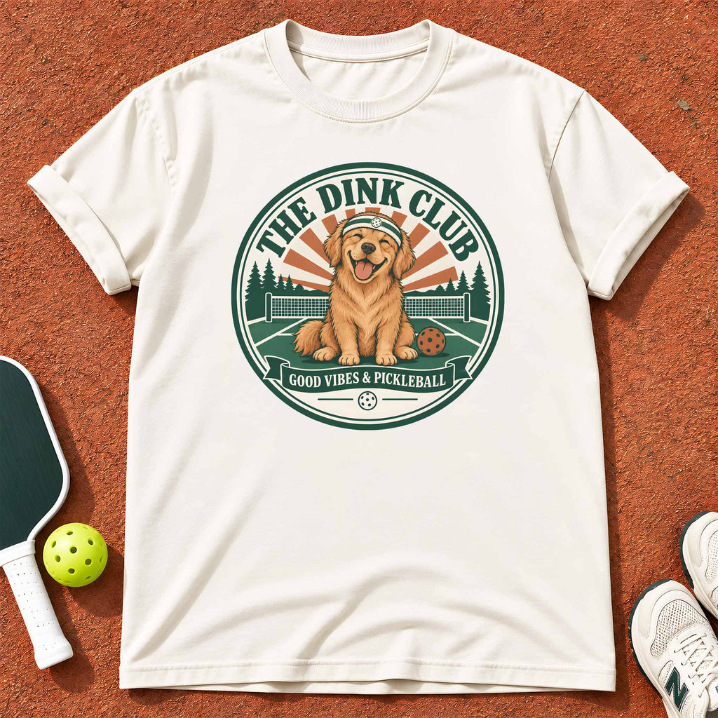 Good Vibes Golden "The Dink Club" T-Shirt