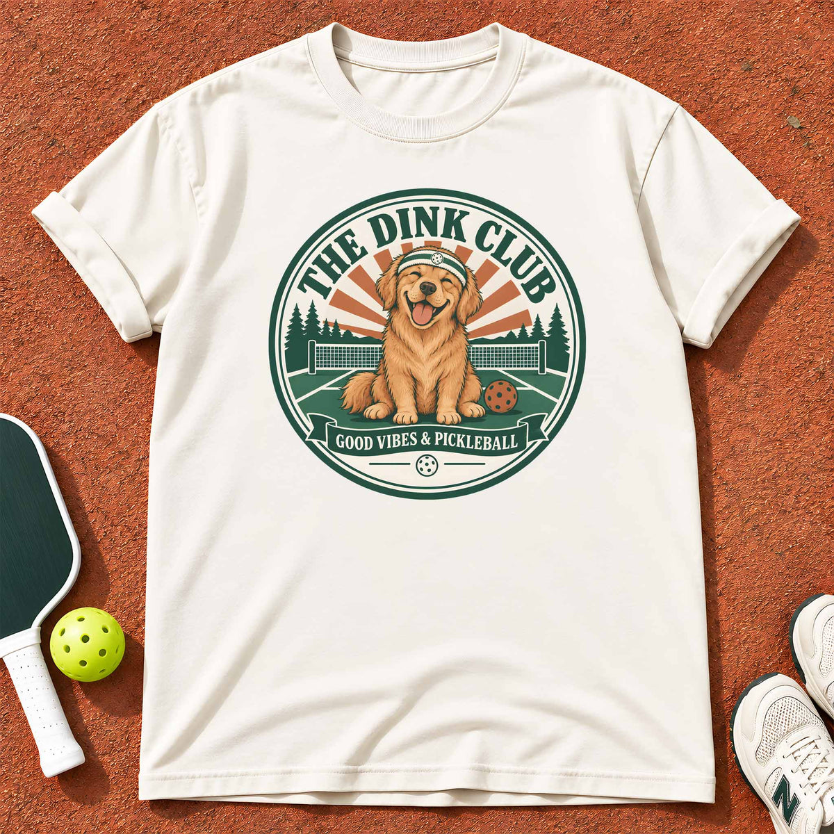 Good Vibes Golden "The Dink Club" T-Shirt