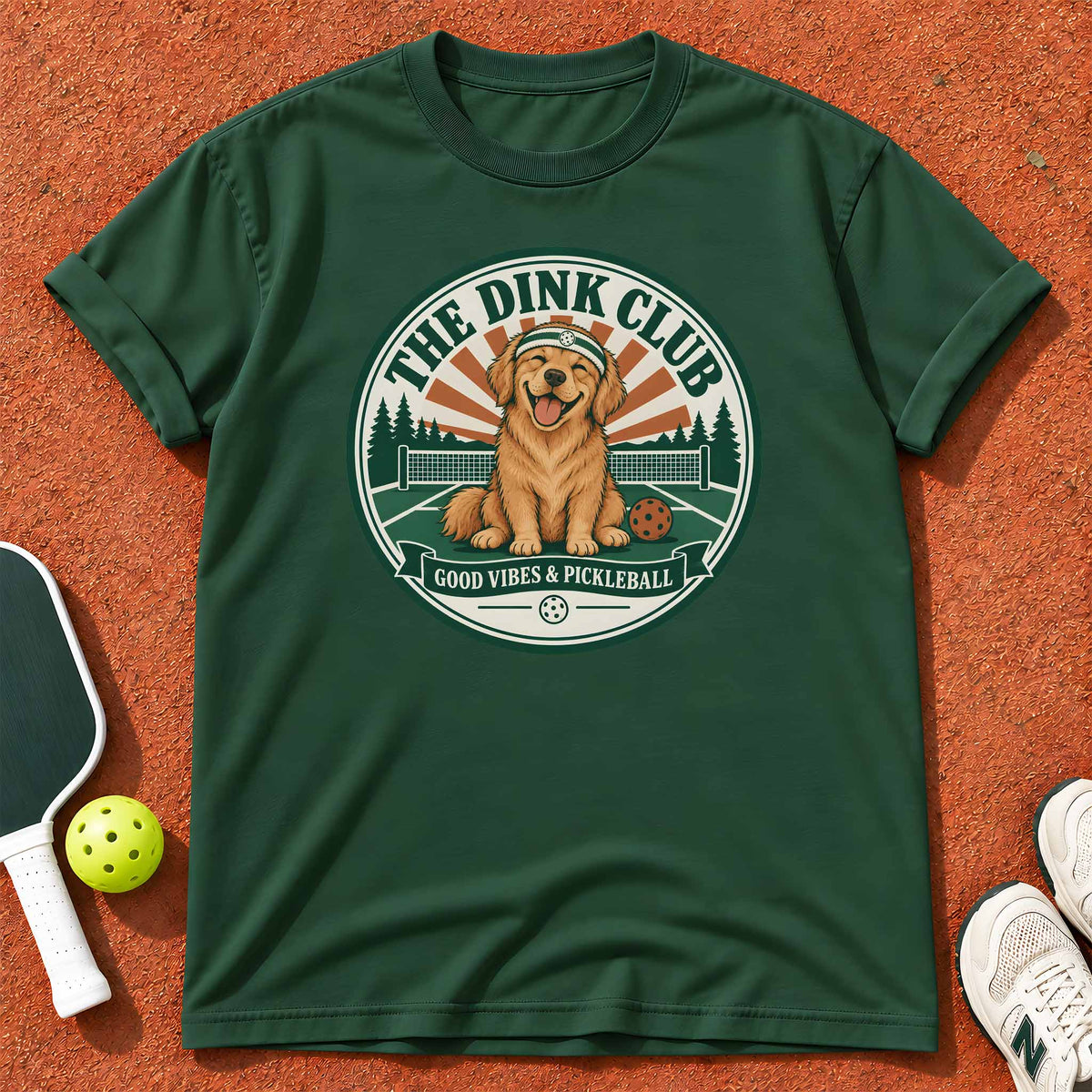 Good Vibes Golden "The Dink Club" T-Shirt