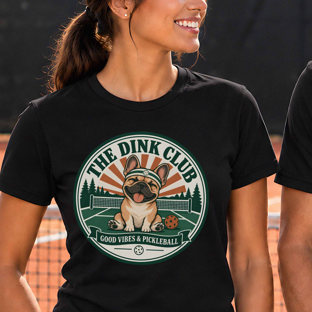Good Vibes Frenchie "The Dink Club" T-Shirt