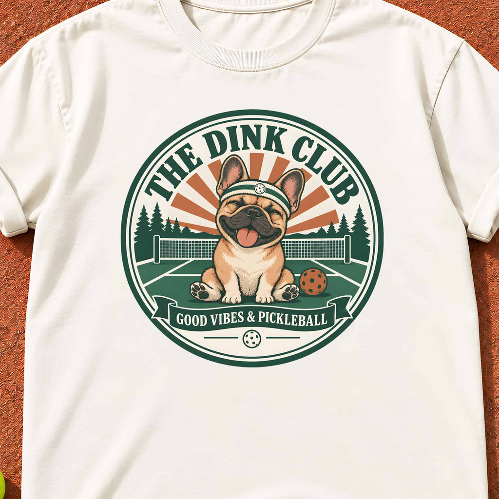 Good Vibes Frenchie "The Dink Club" T-Shirt