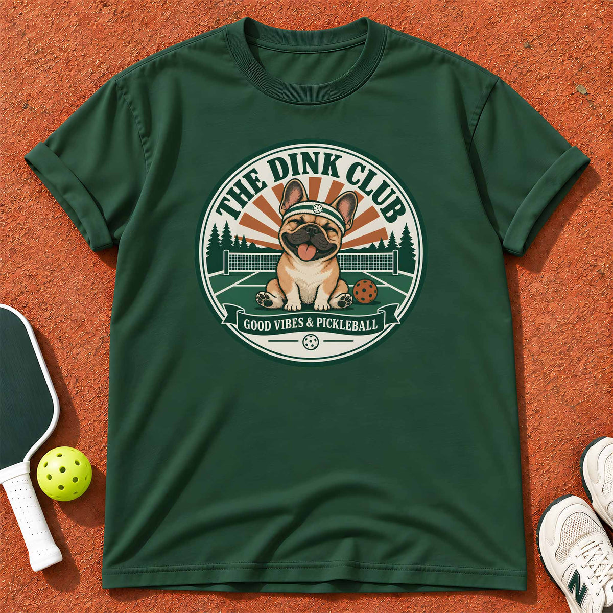 Good Vibes Frenchie "The Dink Club" T-Shirt