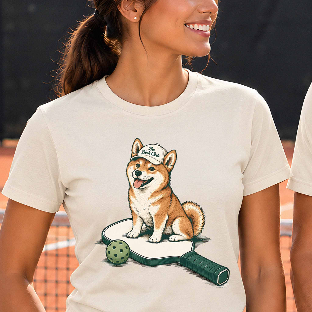 Paddle Buddy Shiba "The Dink Club" T-Shirt