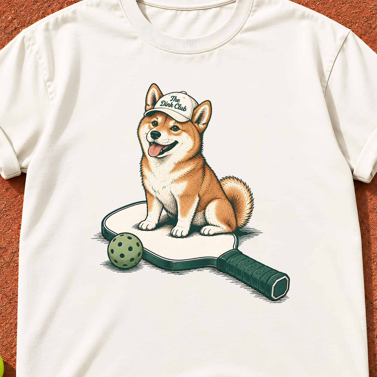 Paddle Buddy Shiba "The Dink Club" T-Shirt