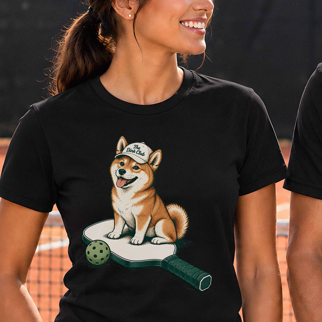 Paddle Buddy Shiba "The Dink Club" T-Shirt