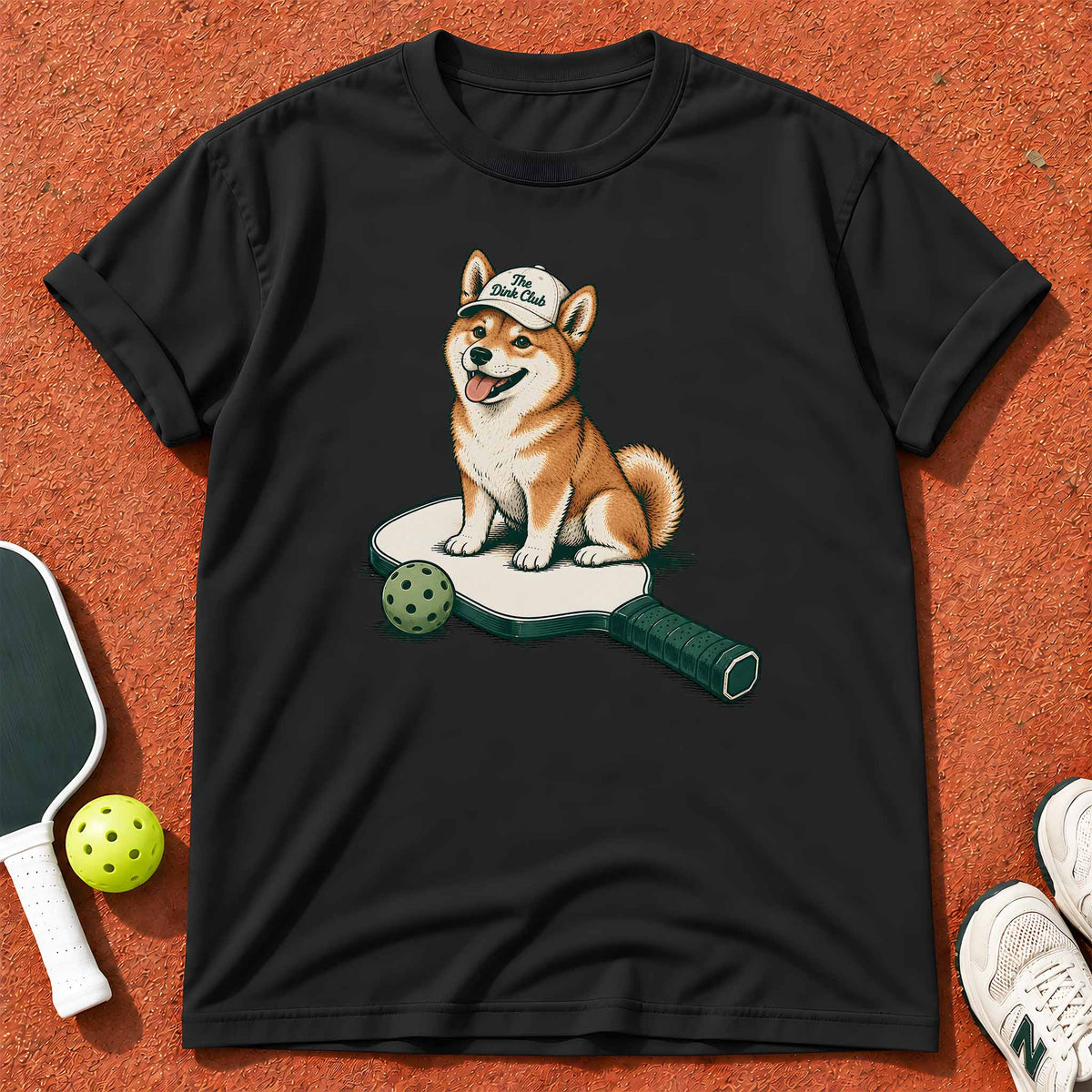 Paddle Buddy Shiba "The Dink Club" T-Shirt