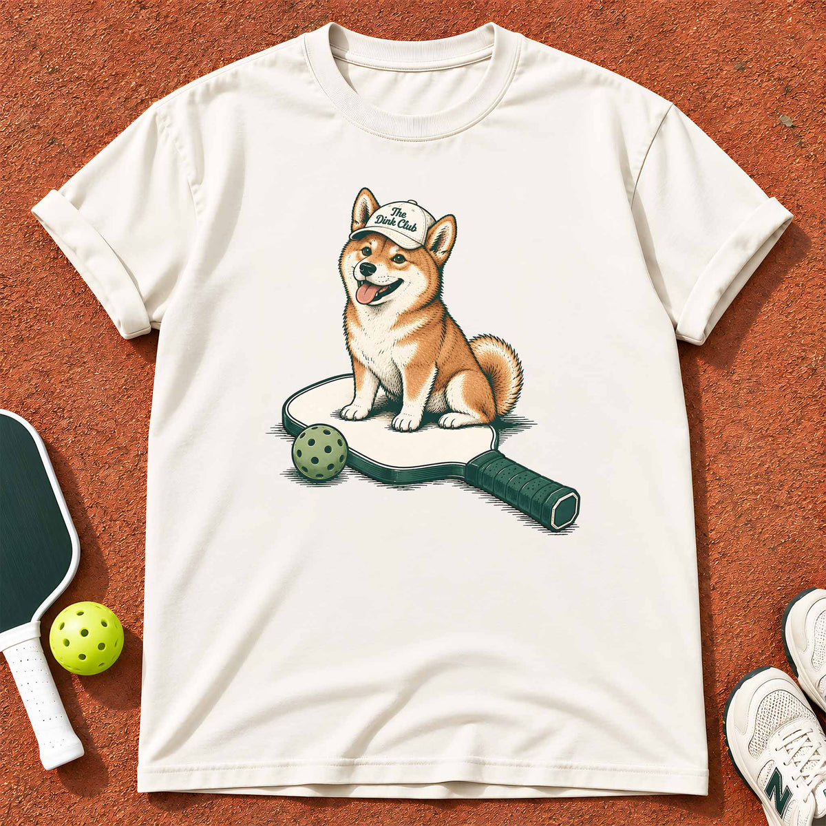 Paddle Buddy Shiba "The Dink Club" T-Shirt