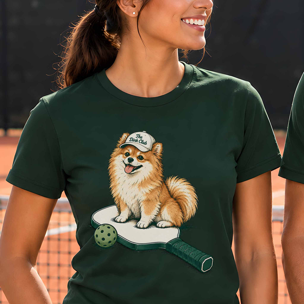 Paddle Buddy Pomeranian "The Dink Club" T-Shirt