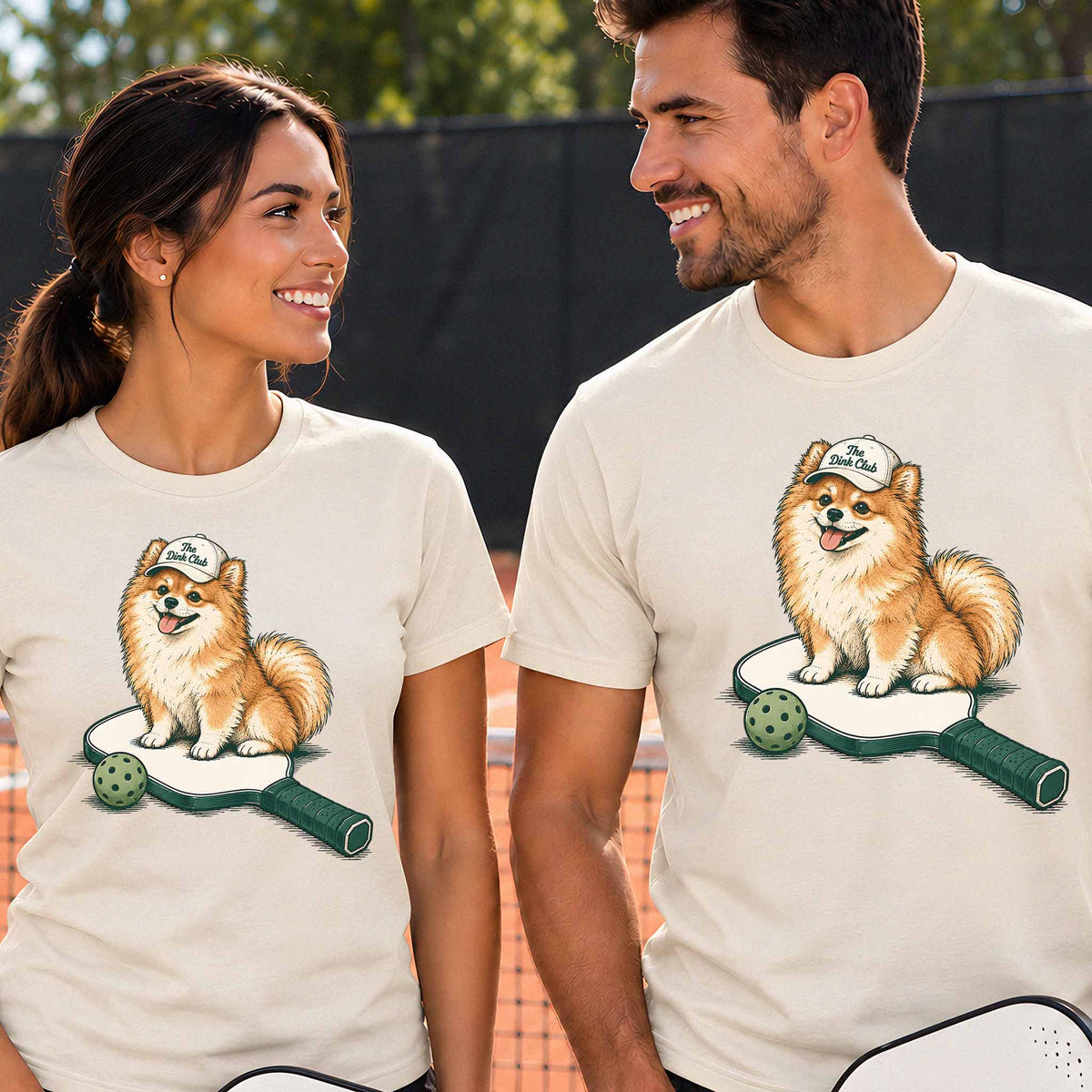 Paddle Buddy Pomeranian "The Dink Club" T-Shirt