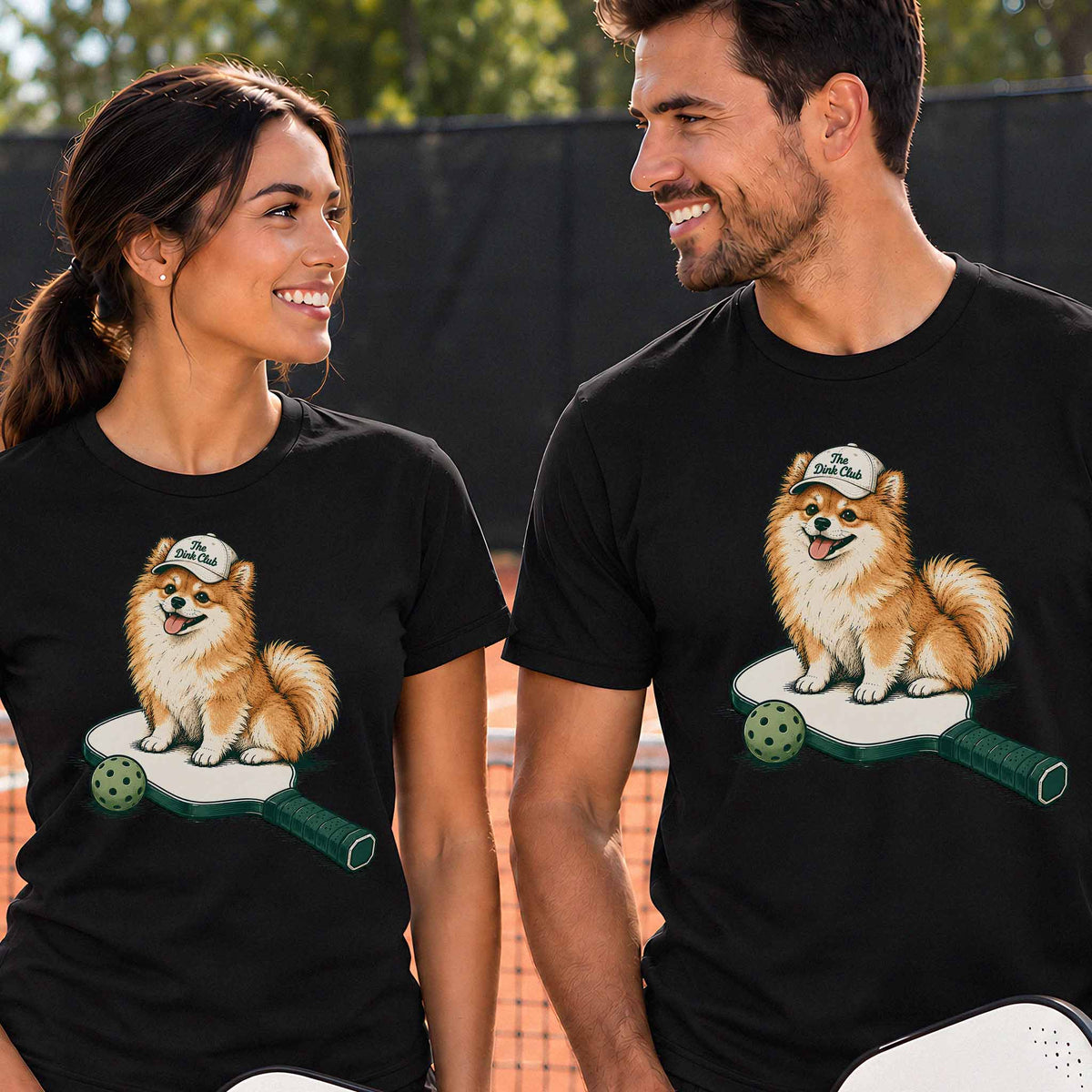 Paddle Buddy Pomeranian "The Dink Club" T-Shirt