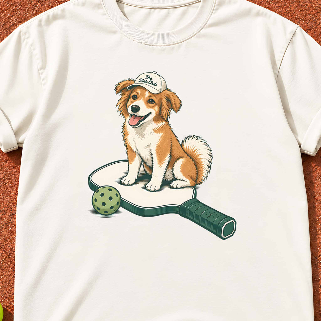 Paddle Buddy Mutt "The Dink Club" T-Shirt