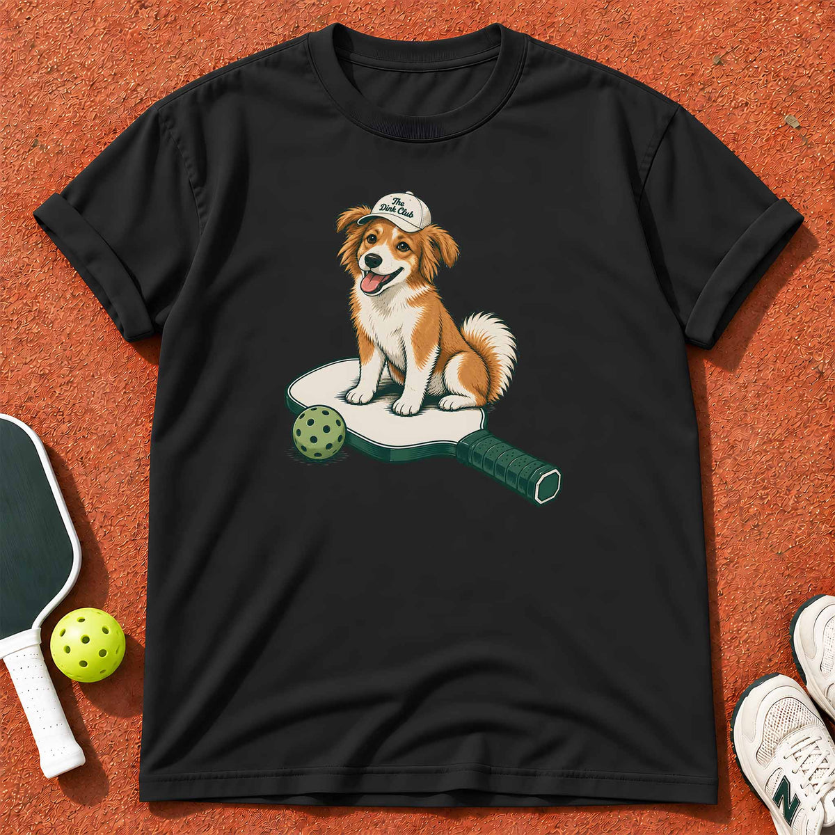 Paddle Buddy Mutt "The Dink Club" T-Shirt