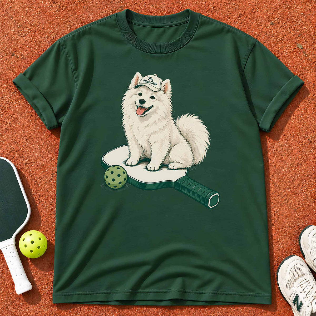 Paddle Buddy Samoyed "The Dink Club" T-Shirt