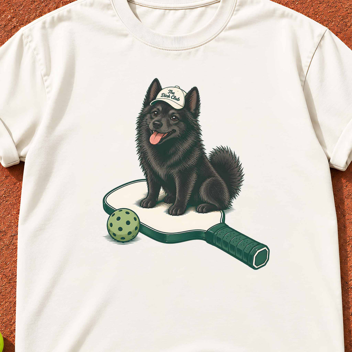 Paddle Buddy Schipperke "The Dink Club" T-Shirt