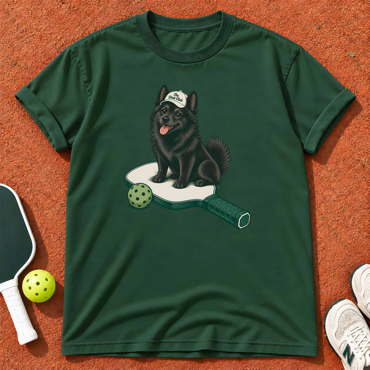 Paddle Buddy Schipperke "The Dink Club" T-Shirt
