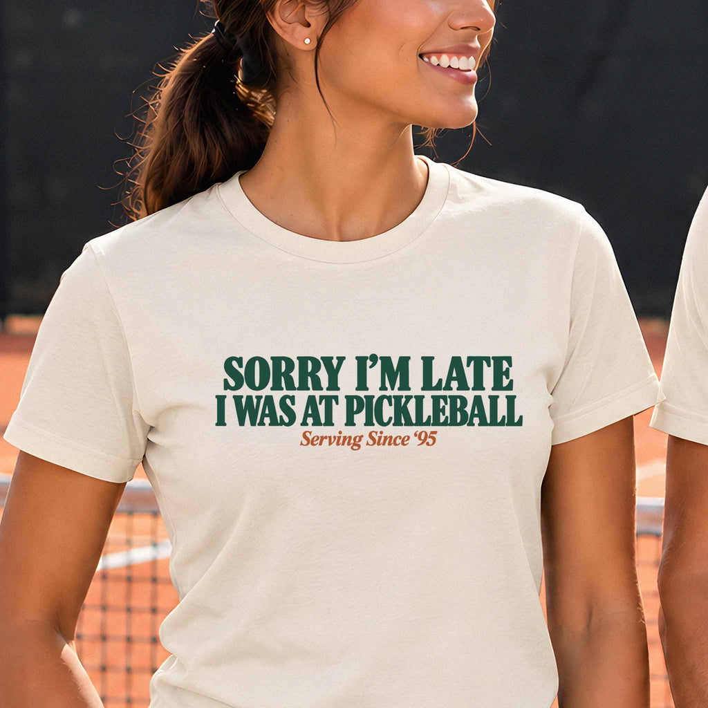 Sorry I'm Late I Was At Pickleball "The Dink Club" T-Shirt