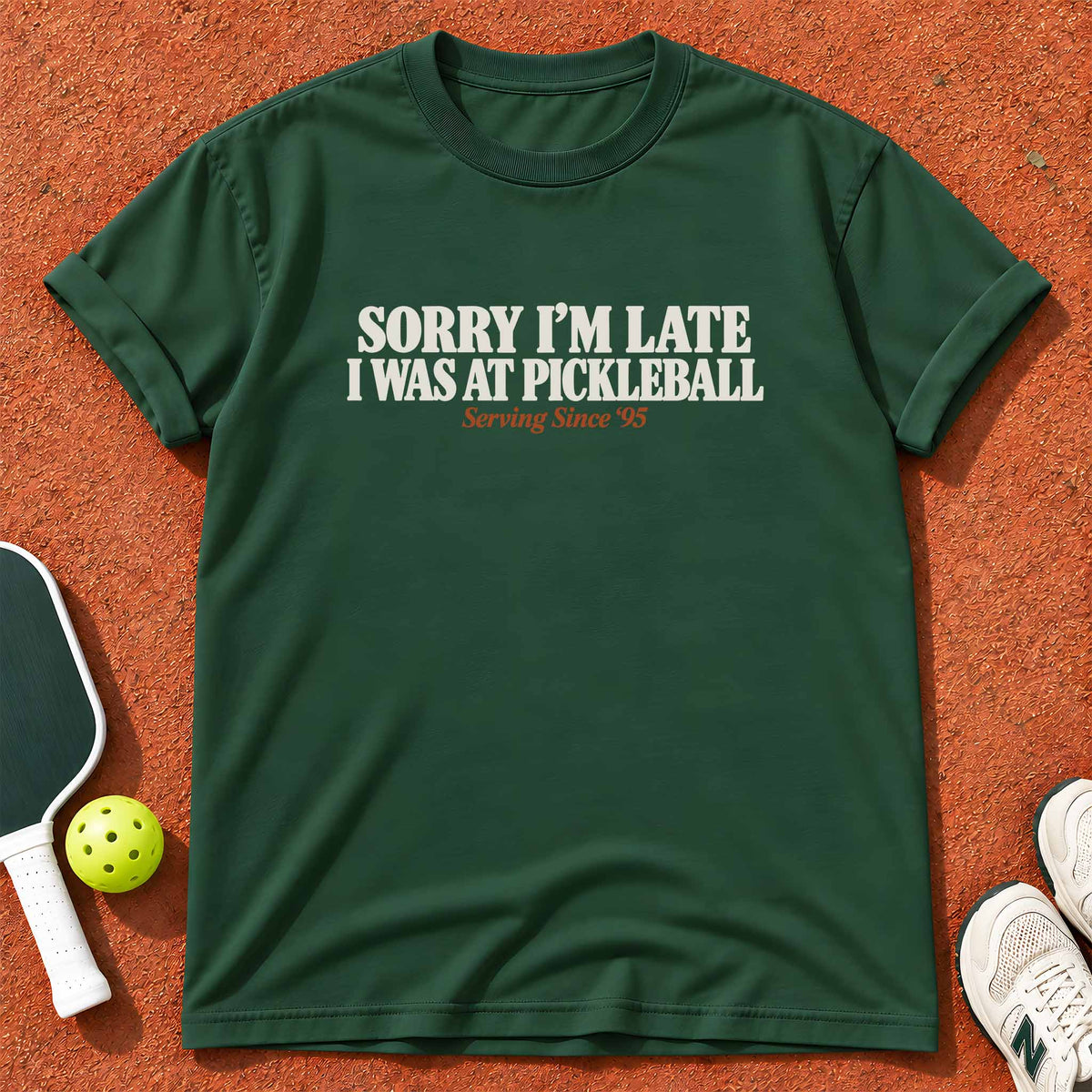 Sorry I'm Late I Was At Pickleball "The Dink Club" T-Shirt